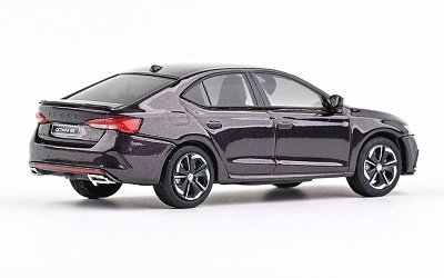 ŠKODA OCTAVIA IV RS 2020 FIALOVÁ SPACE METALÍZA - Photo 1