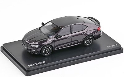 ŠKODA OCTAVIA IV RS 2020 FIALOVÁ SPACE METALÍZA - Photo 2