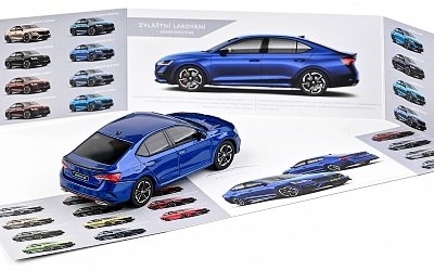 ŠKODA OCTAVIA IV RS 2020 MODRÁ NIGHTFIRE METALÍZA - Photo 3