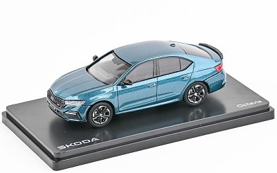 ŠKODA OCTAVIA IV RS 2020 MODRÁ ADMIRAL METALÍZA - Photo 2