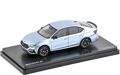 ŠKODA OCTAVIA IV RS 2020 MODRÁ SHARK METALÍZA - Photo 3