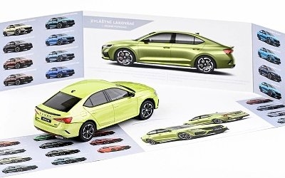 ŠKODA OCTAVIA IV RS 2020 ZELENÁ PISTACHIO METALÍZA - Photo 3