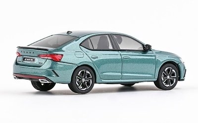 ŠKODA OCTAVIA IV RS 2020 ZELENÁ WATER WORLD METALÍZA - Photo 1
