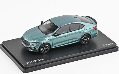 ŠKODA OCTAVIA IV RS 2020 ZELENÁ WATER WORLD METALÍZA - Photo 2
