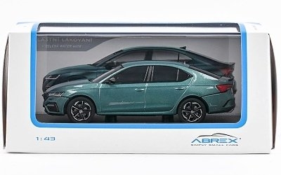 ŠKODA OCTAVIA IV RS 2020 ZELENÁ WATER WORLD METALÍZA - Photo 4