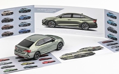 ŠKODA OCTAVIA IV RS 2020 ZELENÁ AGAVE METALÍZA - Photo 3