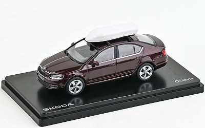ŠKODA OCTAVIA III 2012 rosso brunello metalíza w/ střešní box - Photo 2