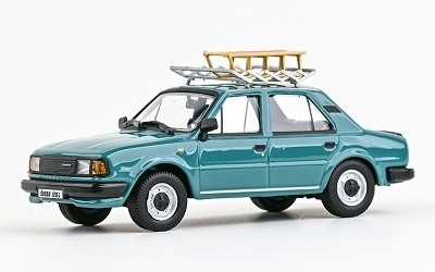 Škoda 120L 1984 tyrkysová světlá w/zahrádka a sáňky - Photo 2