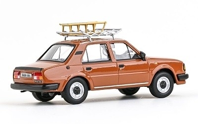 Škoda 120L 1984 skořicová hnědá brilantní w/zahrádka a sáňky - Photo 3