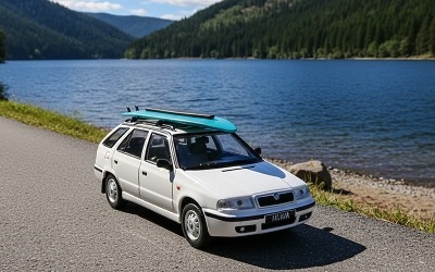 ŠKODA FELICIA FL COMBI 1998 bílá candy w/ SURF - Photo 1