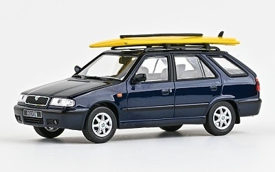 ŠKODA FELICIA FL COMBI 1998 MODRÁ HLUBINNÁ METALÍZA w/ SURF - Photo 1