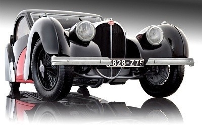 BUGATTI TYPE 57 SC ATALANTE 1937 BLACK / YELLOW LIMITED EDITION 500 PCS. - Photo 1