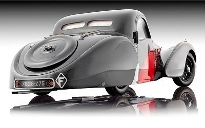 BUGATTI TYPE 57 SC ATALANTE 1937 BLACK / YELLOW LIMITED EDITION 500 PCS. - Photo 2