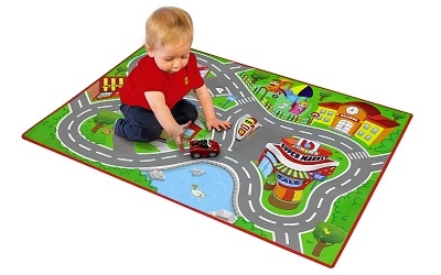 FERRARI KIDS HRACÍ MAPA MĚSTO S AUTEM - Photo 3