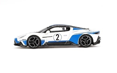 Maserati MC20#2 White with Blue Stripes - Photo 2 Maserati MC20#2 White with Blue Stripes - Photo 2
