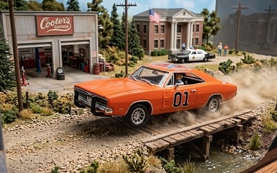 Dodge Charger 1969 General Lee orange - Photo 1
