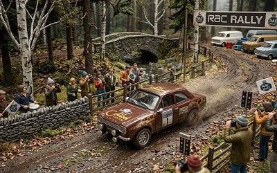 Ford Escort RS 1800 MKI #1 T.Makinen Rally RAC Lombard 1974  - Photo 1