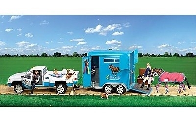 BREYER TRAILER TWO HORSES - Photo 1 BREYER TRAILER TWO HORSES - Photo 1