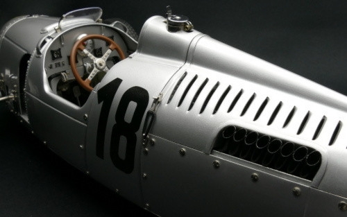 AUTO UNION TYPE C #18 ROSEMEYER NURBURGRING 1936 LIMITED EDITION 300 PCS. - Photo 7