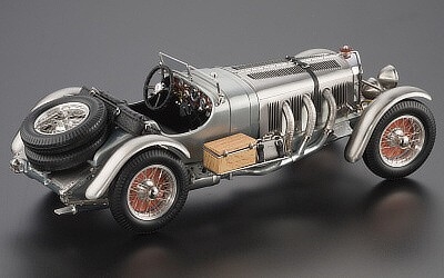 MERCEDES-BENZ SSKL 1931 MILLE MIGLIA INCL. SHOWCASE 15 TH ANNIVERSARY CMC LIMITED EDITION 2000 PCS.  - Photo 12