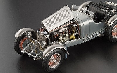 MERCEDES-BENZ SSKL 1931 MILLE MIGLIA INCL. SHOWCASE 15 TH ANNIVERSARY CMC LIMITED EDITION 2000 PCS.  - Photo 13
