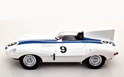 JAGUAR D-TYPE LONGNOSE No. 9 SPEAR / WALTERS 24HR LE MANS 1955 - Photo 2