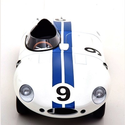 JAGUAR D-TYPE LONGNOSE No. 9 SPEAR / WALTERS 24HR LE MANS 1955 - Photo 3