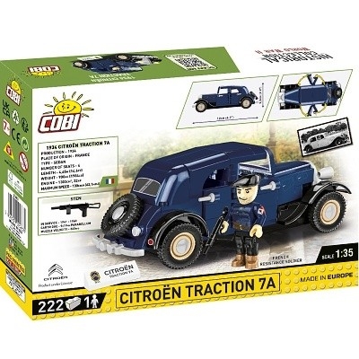 COBI 2263 HISTORICAL COLLECTION WWII CITROEN TRACTION 7A - Photo 1