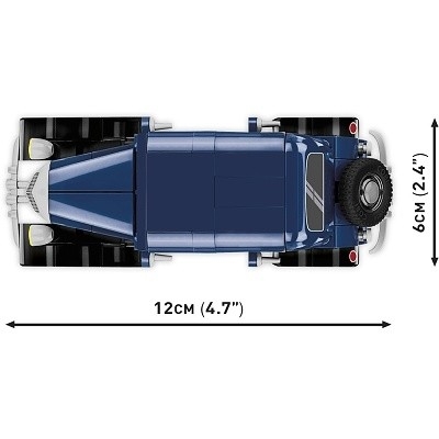 COBI 2263 HISTORICAL COLLECTION WWII CITROEN TRACTION 7A - Photo 3