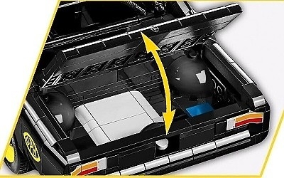 COBI 24333 OPEL REKORD C SCHWARZE WITWE - Photo 2
