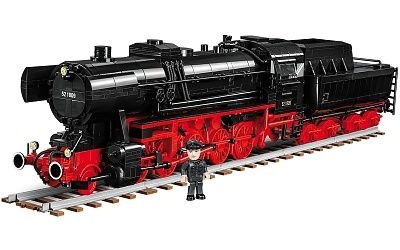 COBI 6282 HISTORICAL COLLECTION PARNÍ LOKOMOTIVA DR BR 52 S TENDREM - Photo 3