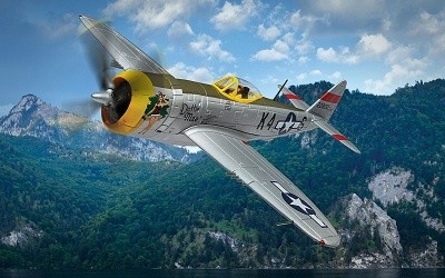 LETADLO P-47D THUNDERBOLT RAPUBLIC 28RA DOTTIE MAE - Photo 1