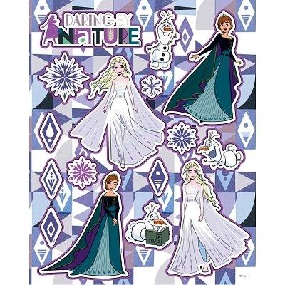 OMALOVNKY LEDOV KRLOVSTV FROZEN II S NLEPKAMI A A MARKERY - Photo 3