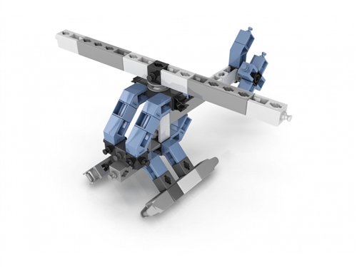 STAVEBNICE ENGINO INVENTOR 8 MODELŮ LÉTAJÍCÍCH STROJŮ - Photo 1