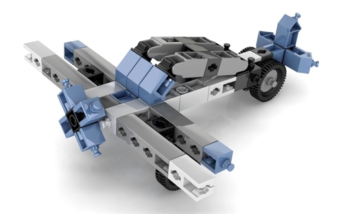 STAVEBNICE ENGINO INVENTOR 8 MODELŮ LÉTAJÍCÍCH STROJŮ - Photo 2