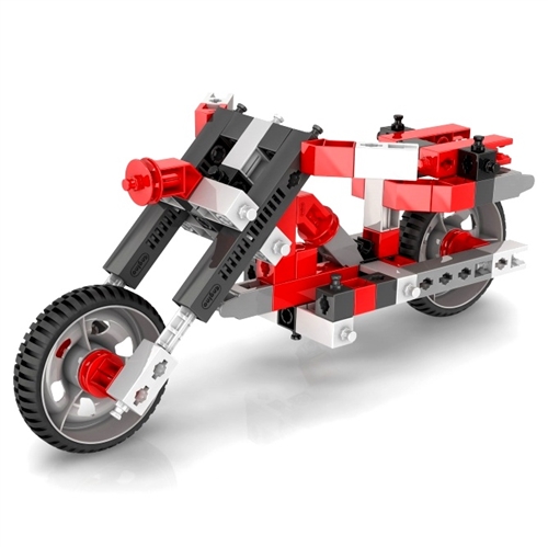 STAVEBNICE ENGINO INVENTOR 12 MODELŮ MOTOCYKLŮ - Photo 3
