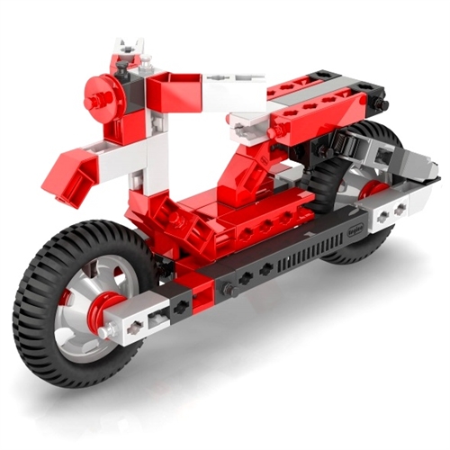 STAVEBNICE ENGINO INVENTOR 12 MODELŮ MOTOCYKLŮ - Photo 4