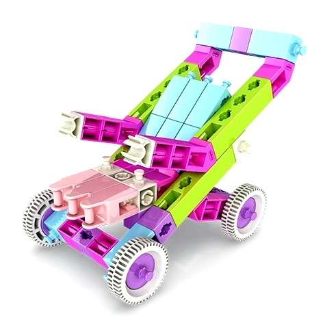 STAVEBNICE ENGINO INVENTOR GIRL 10 MODELŮ - Photo 4
