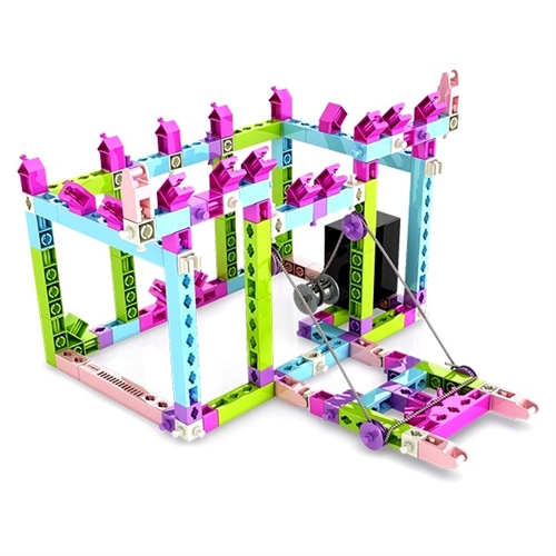 STAVEBNICE ENGINO INVENTOR GIRL 30 MODELŮ MOTORIZOVANÝ SET - Photo 4 STAVEBNICE ENGINO INVENTOR GIRL 30 MODELŮ MOTORIZOVANÝ SET - Photo 4