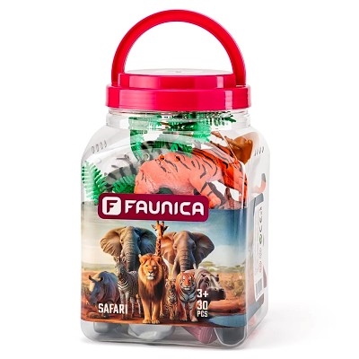 FAUNICA FIGURKY ZVÍŘAT SAFARI DOZA - Photo 1