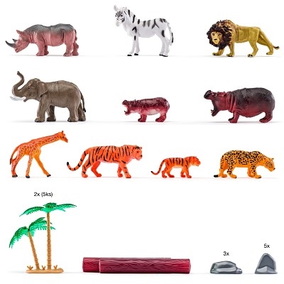 FAUNICA FIGURKY ZVÍŘAT SAFARI DOZA - Photo 2