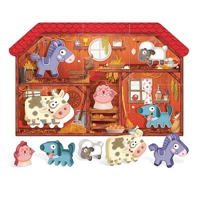 MONTESSORI PRVNÍ PUZZLE FARMA  - Photo 2