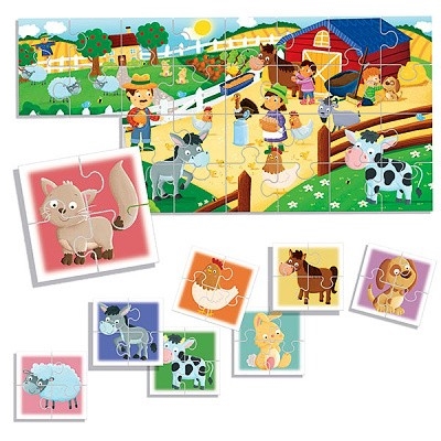 PRVNÍ PUZZLE 8+1 FARMA - Photo 1