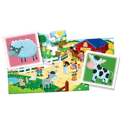 PRVNÍ PUZZLE 8+1 FARMA - Photo 2