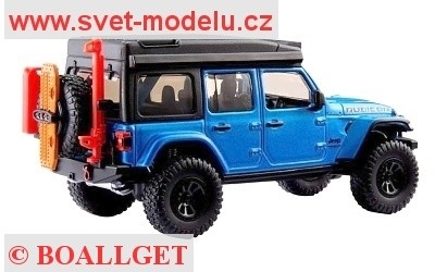 AUTÍČKA HOT WHEELS PREMIUM HMD46 JEEP WRANGLER 392 RUBICON BLUE - Photo 2