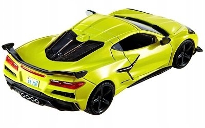 AUTÍČKA HOT WHEELS PREMIUM HMD48 CHEVROLET CORVETTE Z06 2023 YELLOW - Photo 1