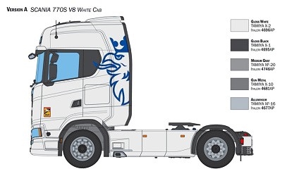 ITALERI 3965 SCANIA 770S V8  - Photo 2
