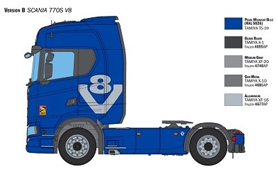 ITALERI 3965 SCANIA 770S V8  - Photo 3