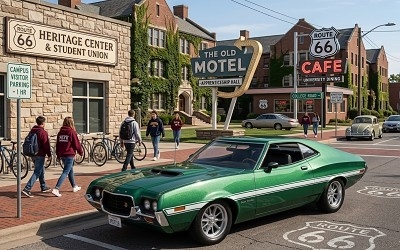 Ford Grand Torino Sport Coupe 1972 green - Photo 1