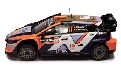 HYUNDAI i20 N Rally1 Hybrid  #11 T.Neuville - M.Wydaeghe Safari Rally Kenya 2024 - Photo 1